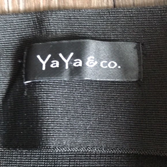 ❤️YA YA & CO Bodycon Black Pencil Skirt - Picture 3 of 4